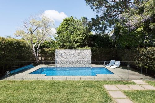 pool garden established