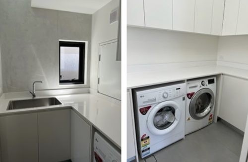 laundry bathroom