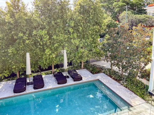 pool backyard