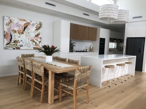 dining space kitchen