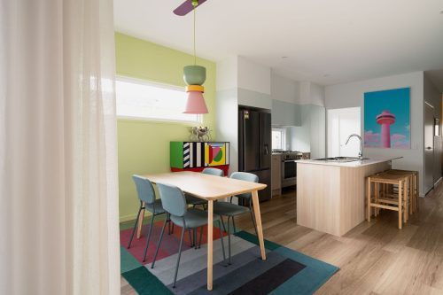 dining space kitchen
