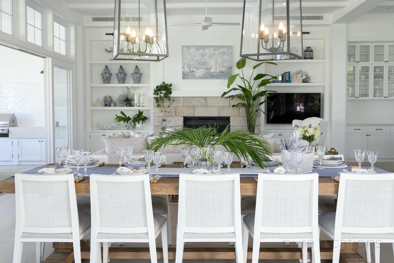 Home entertaining, sophisticated table decorating ideas