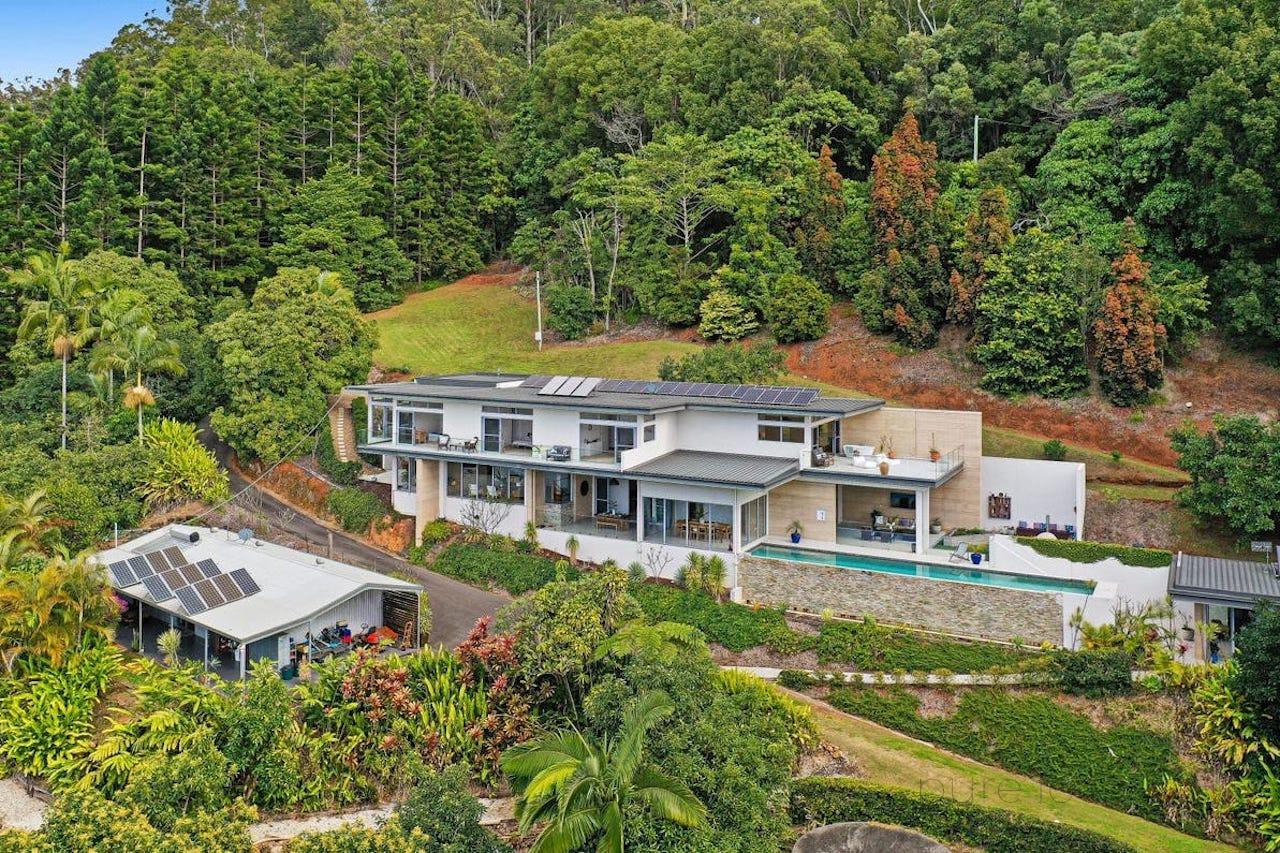 Currumbin Valley home with views and multiple spaces for photoshoots and filming