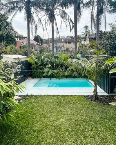 backyard pool