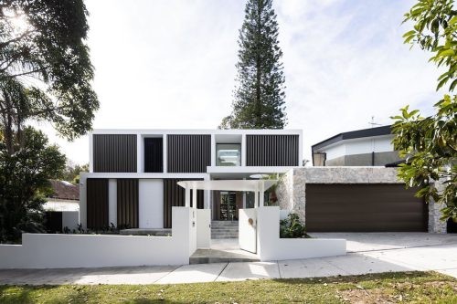 garage facade driveway