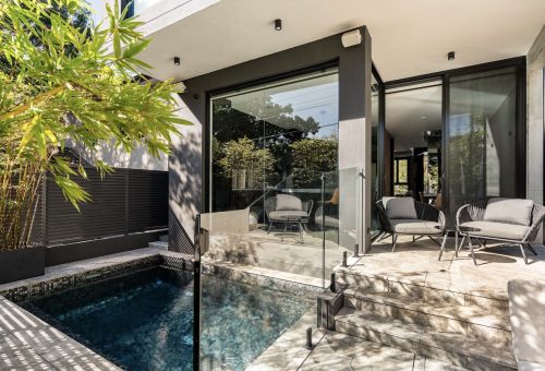 outdoor area pool
