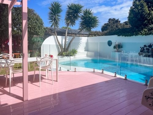 outdoor area pool