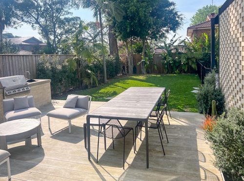 outdoor area garden established