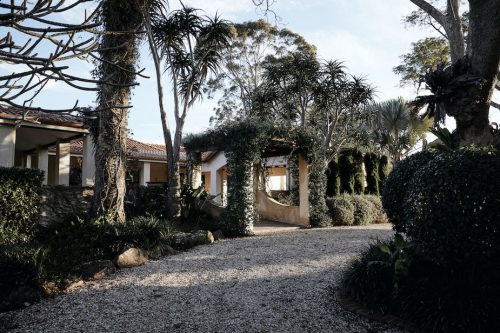 facade driveway garage