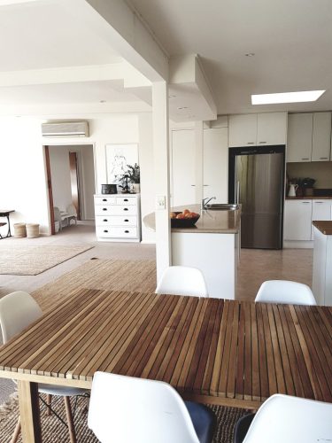 kitchen dining space