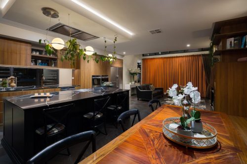 kitchen dining space