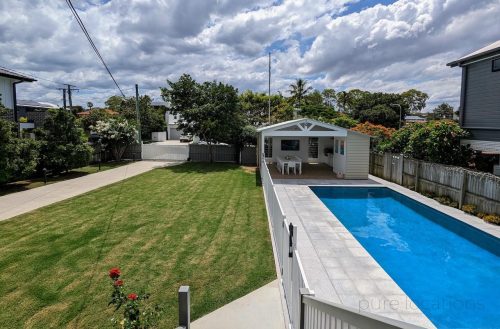 backyard pool