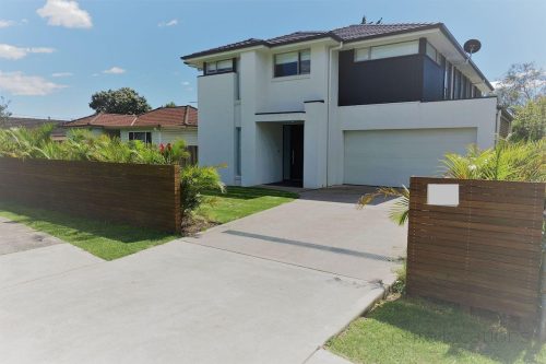 facade driveway garage