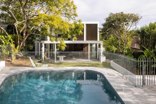 outdoor area pool backyard