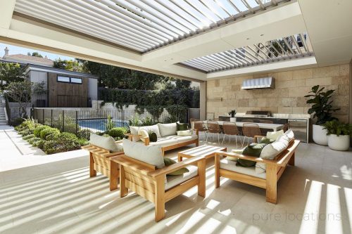outdoor area backyard