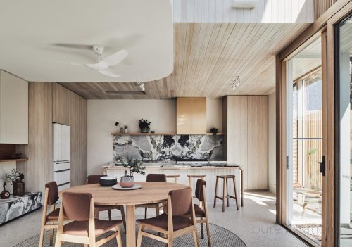 dining space kitchen