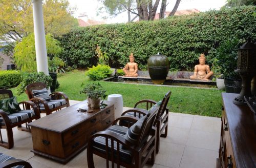 outdoor area backyard