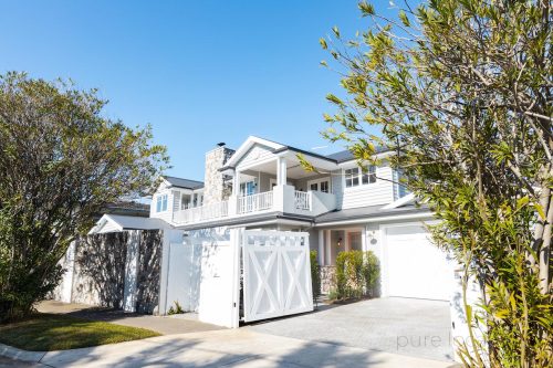 garage driveway facade