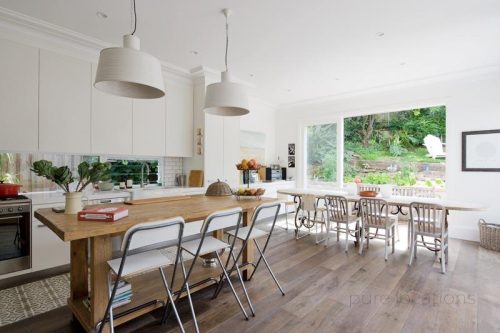 kitchen dining space