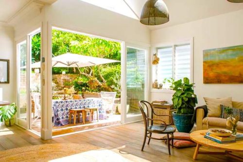 living room outdoor area