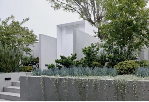 facade garden