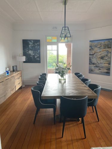 dining space kitchen