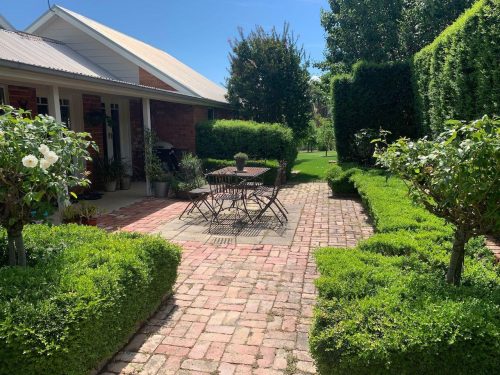 outdoor area garden established