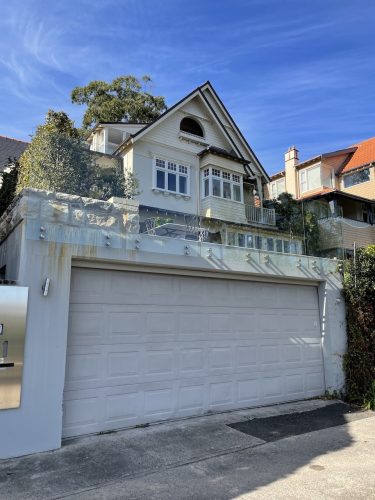 garage facade