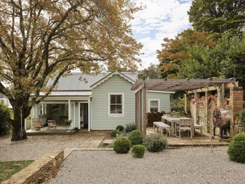 outdoor area facade driveway
