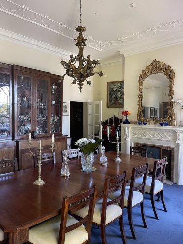 dining space kitchen