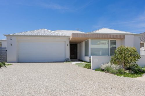 garage driveway facade