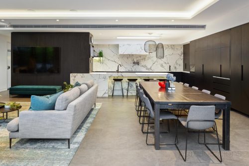 kitchen dining space