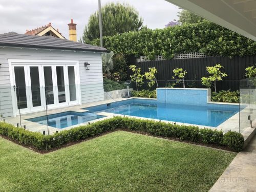 backyard pool