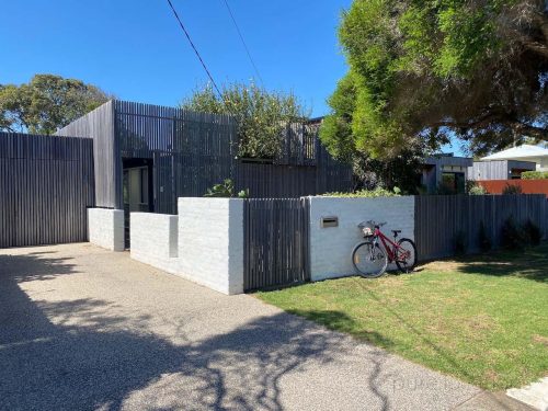 facade driveway garage
