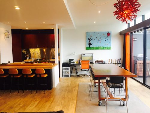 kitchen dining space