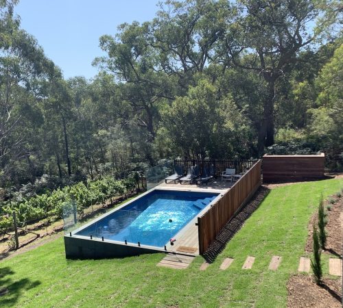 pool backyard