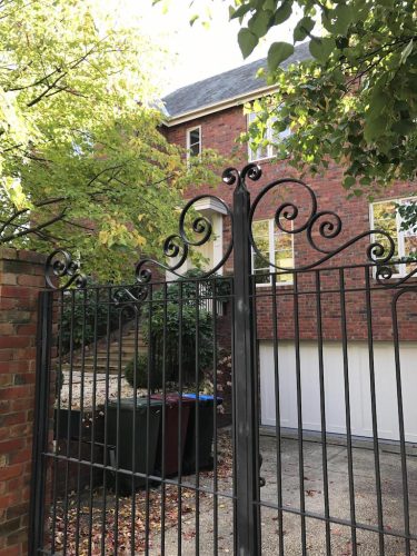 facade driveway garage