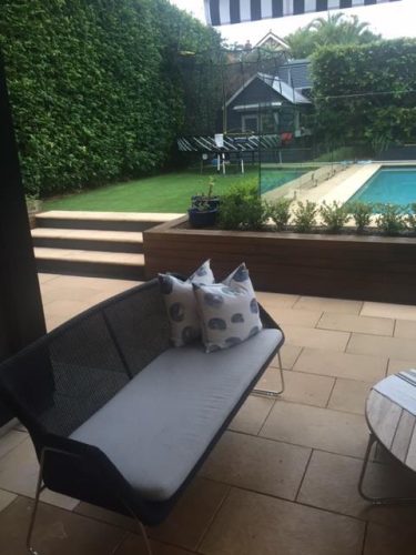 outdoor area backyard