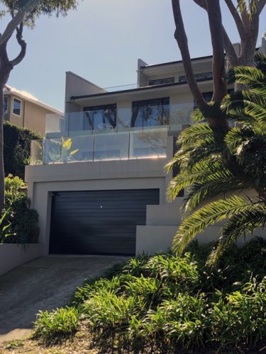 garage driveway facade