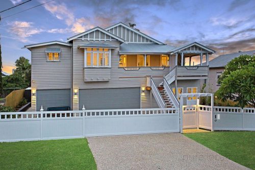 garage facade driveway