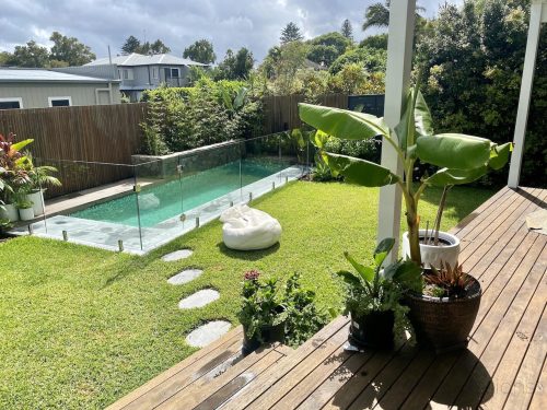 pool backyard