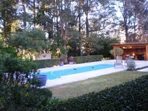 pool backyard