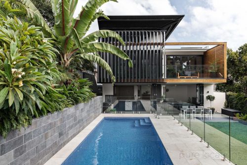 pool backyard