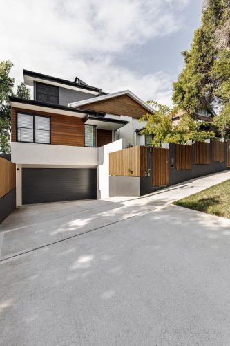 facade driveway garage