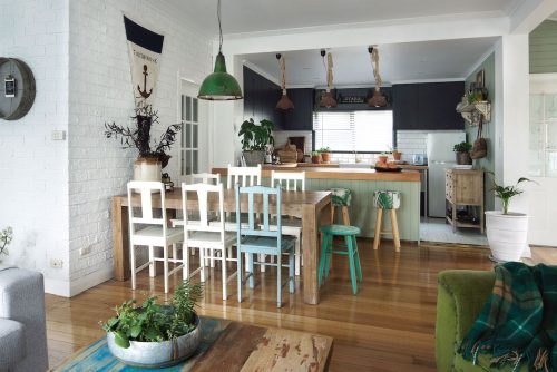 kitchen dining space