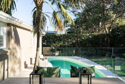 pool backyard