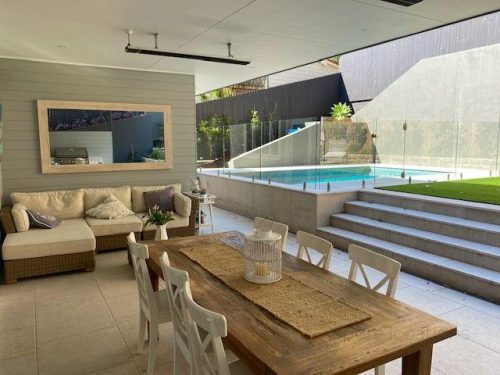 outdoor area pool
