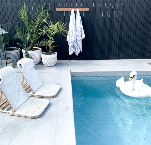pool outdoor area