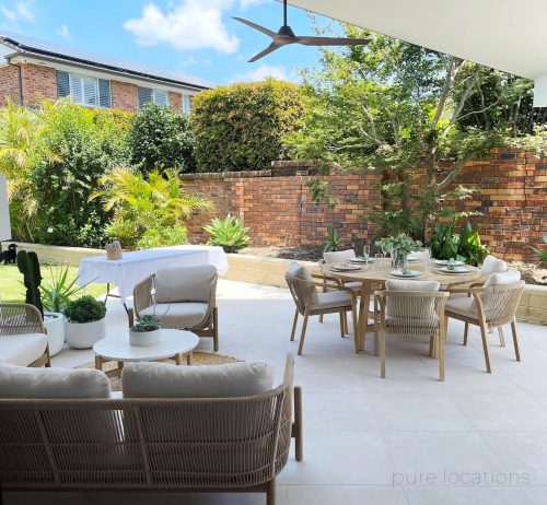 outdoor area backyard