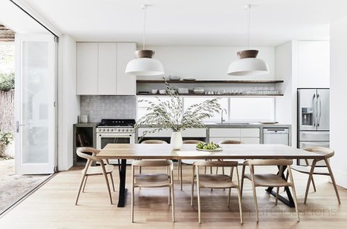 kitchen dining space